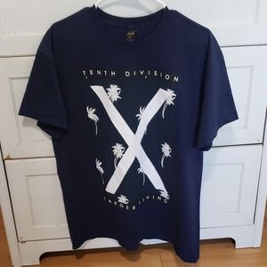 Vintage 10.Deep shirt Navy size L